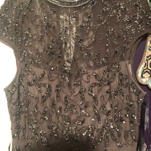 NWT adrianna papell beaded gown size 14